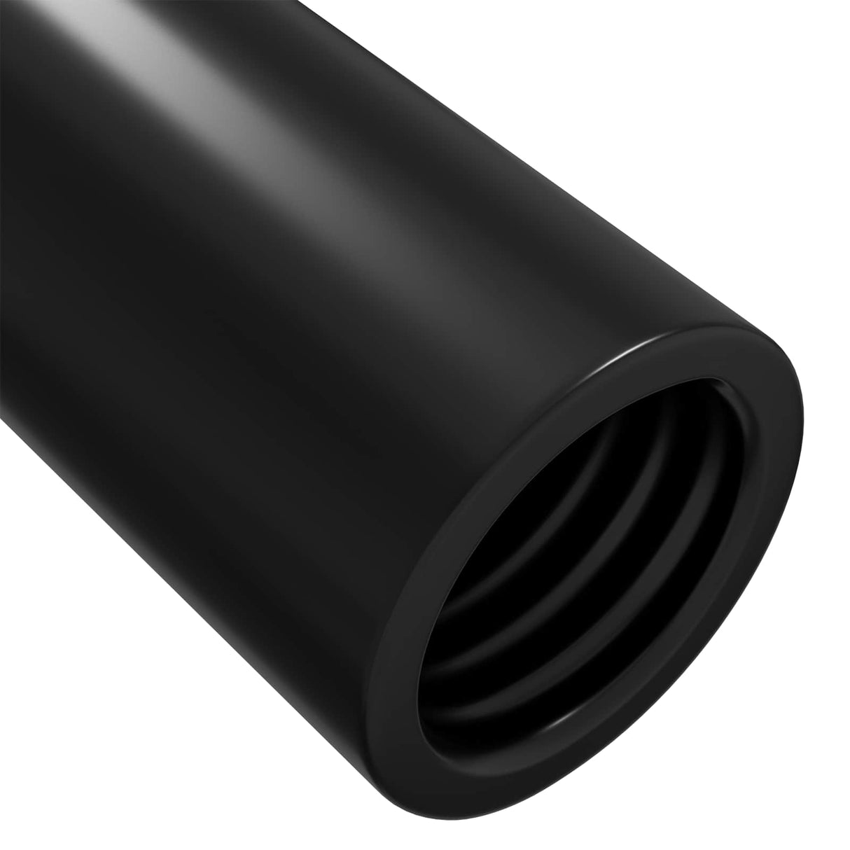 vidaXL Sleeve nuts 2 pcs Black M4 x 14.5 mm Metal