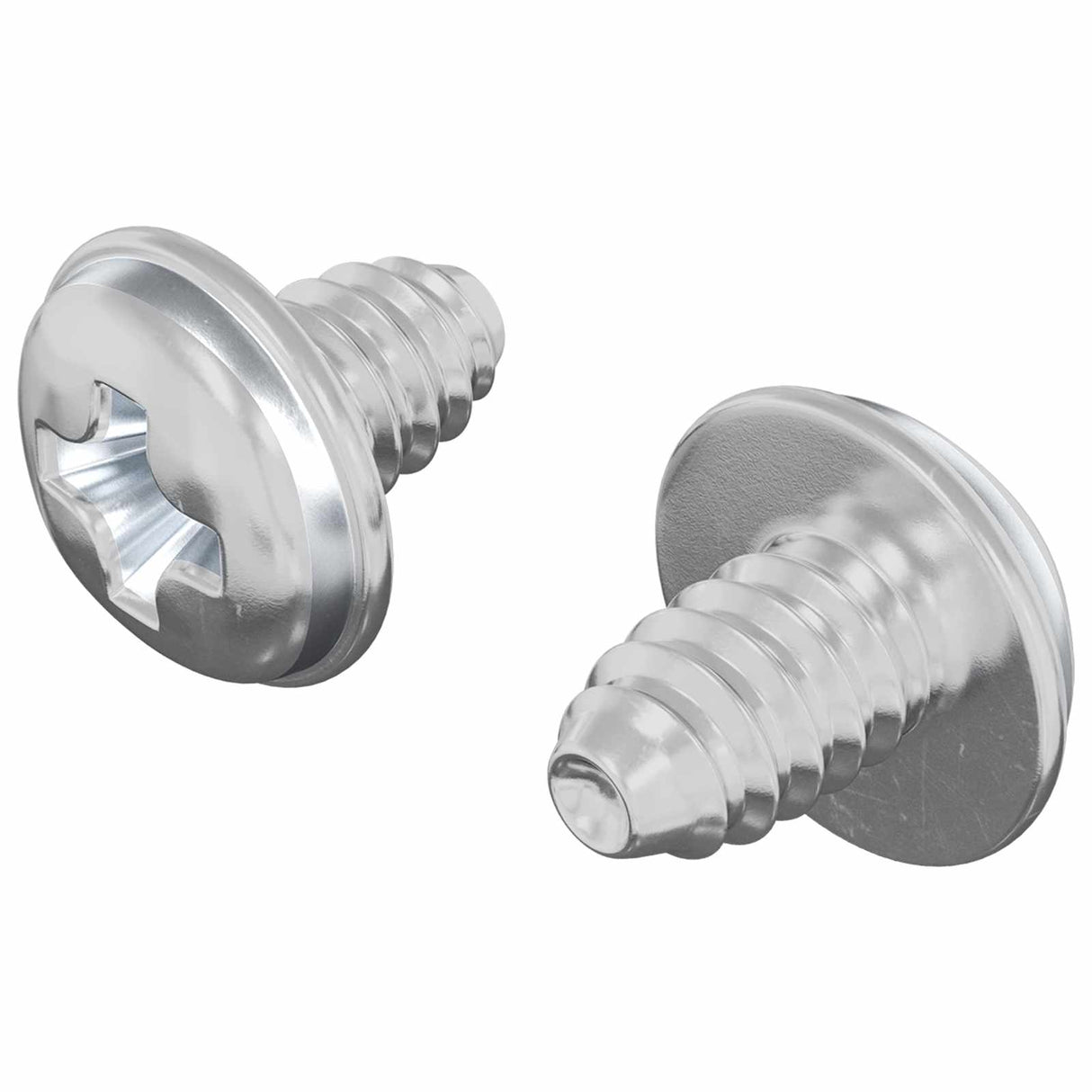 vidaXL Lockscrews 2 pcs Zilver M4 x 5 mm IJzer