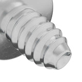 vidaXL Lockscrews 2 pcs Zilver M4 x 5 mm IJzer