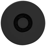 vidaXL Steekkapkopschroef 2 pcs Zwart M5 x 40 mm IJzer