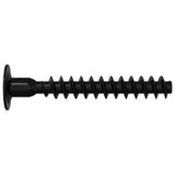 vidaXL Steekkapkopschroef 2 pcs Zwart M5 x 40 mm IJzer