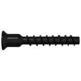 vidaXL Steekkapkopschroef 2 pcs Zwart 7 x 40 mm IJzer