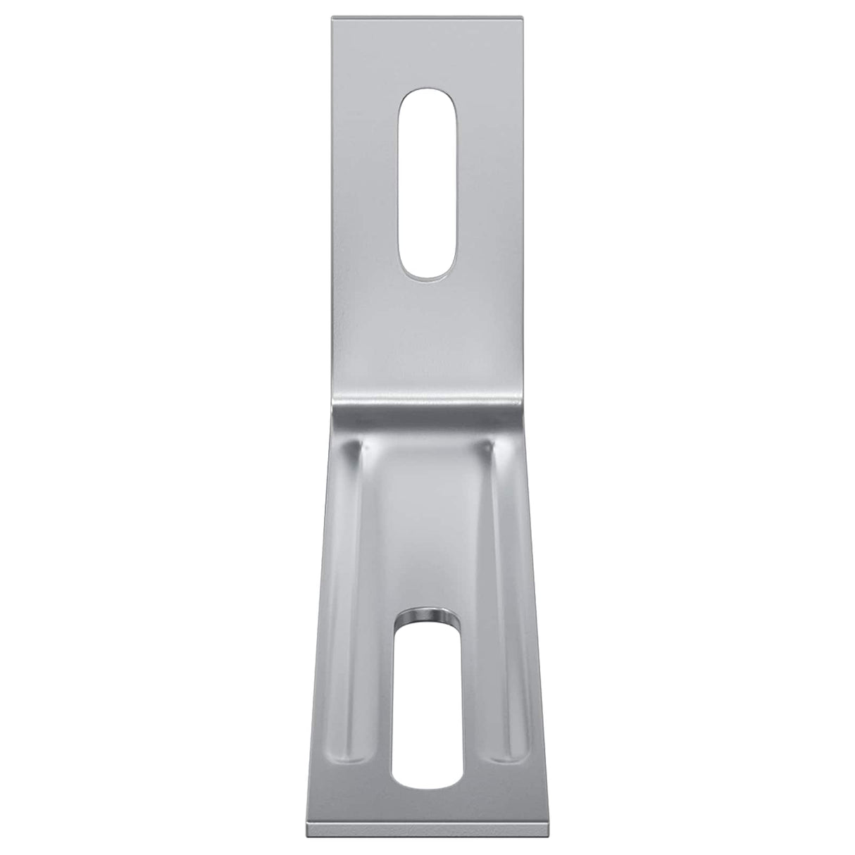 vidaXL Anti-tip beugel Effen 2 pcs Zilver 74,5 x 15 x 32 mm IJzer