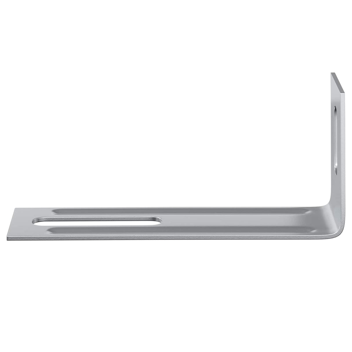 vidaXL Anti-tip beugel Effen 2 pcs Zilver 74,5 x 15 x 32 mm IJzer
