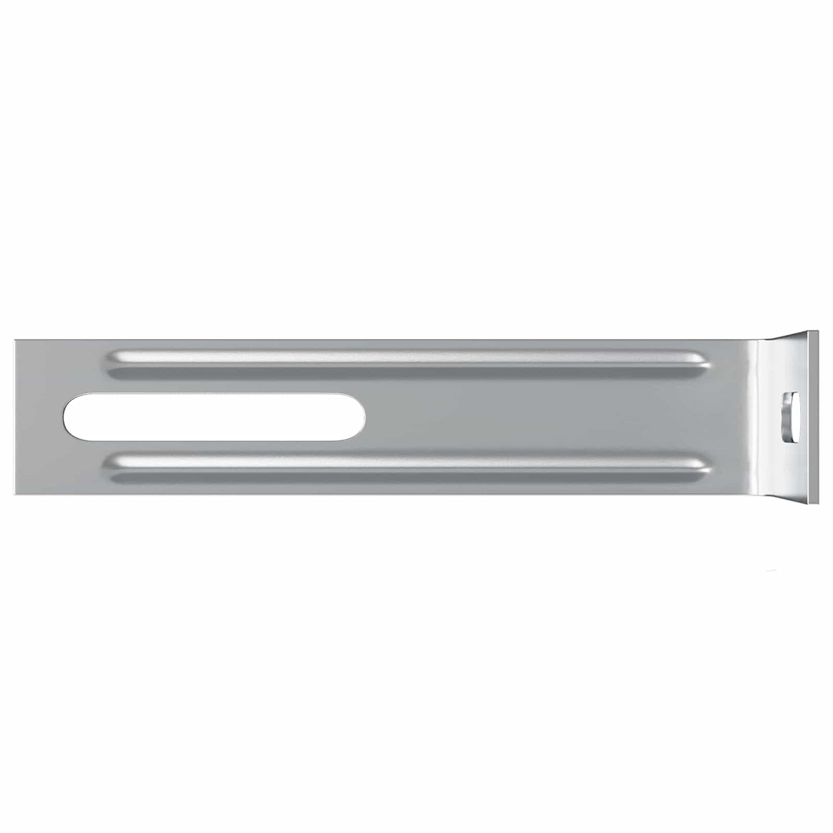 vidaXL Anti-tip beugel Effen 2 pcs Zilver 74,5 x 15 x 32 mm IJzer