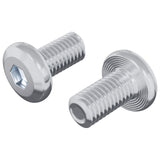 vidaXL Slot Schroef Effen 2 pcs Zilver M6 x 12 mm Staal