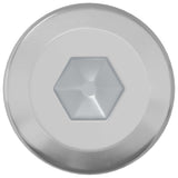 vidaXL Slot Schroef Effen 2 pcs Zilver M6 x 12 mm Staal
