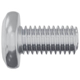 vidaXL Slot Schroef Effen 2 pcs Zilver M6 x 12 mm Staal