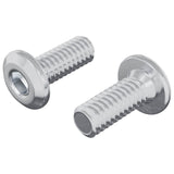 vidaXL Head Locking Screw 2 pcs Silver M6 x 15 mm Steel