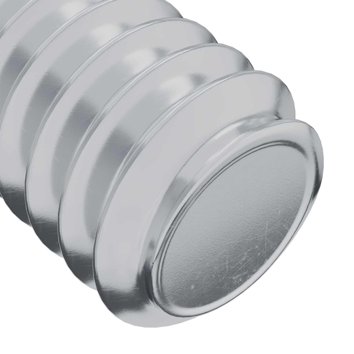 vidaXL Head Locking Screw 2 pcs Silver M6 x 15 mm Steel
