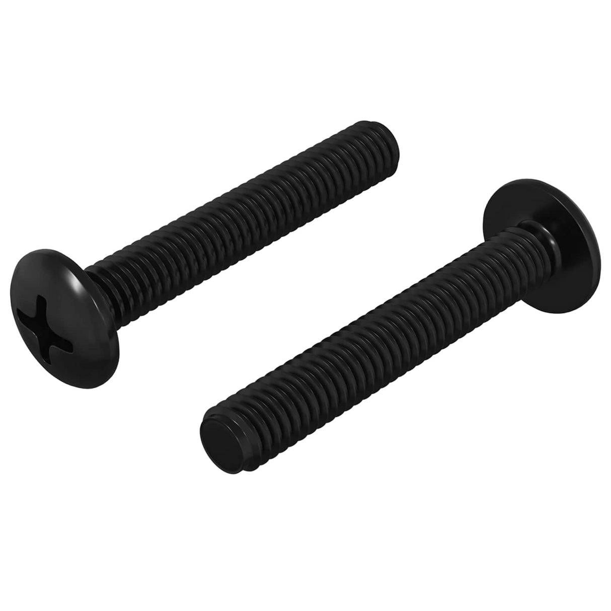 vidaXL Schroef 2 pcs Zilver 5 x 30 mm IJzer