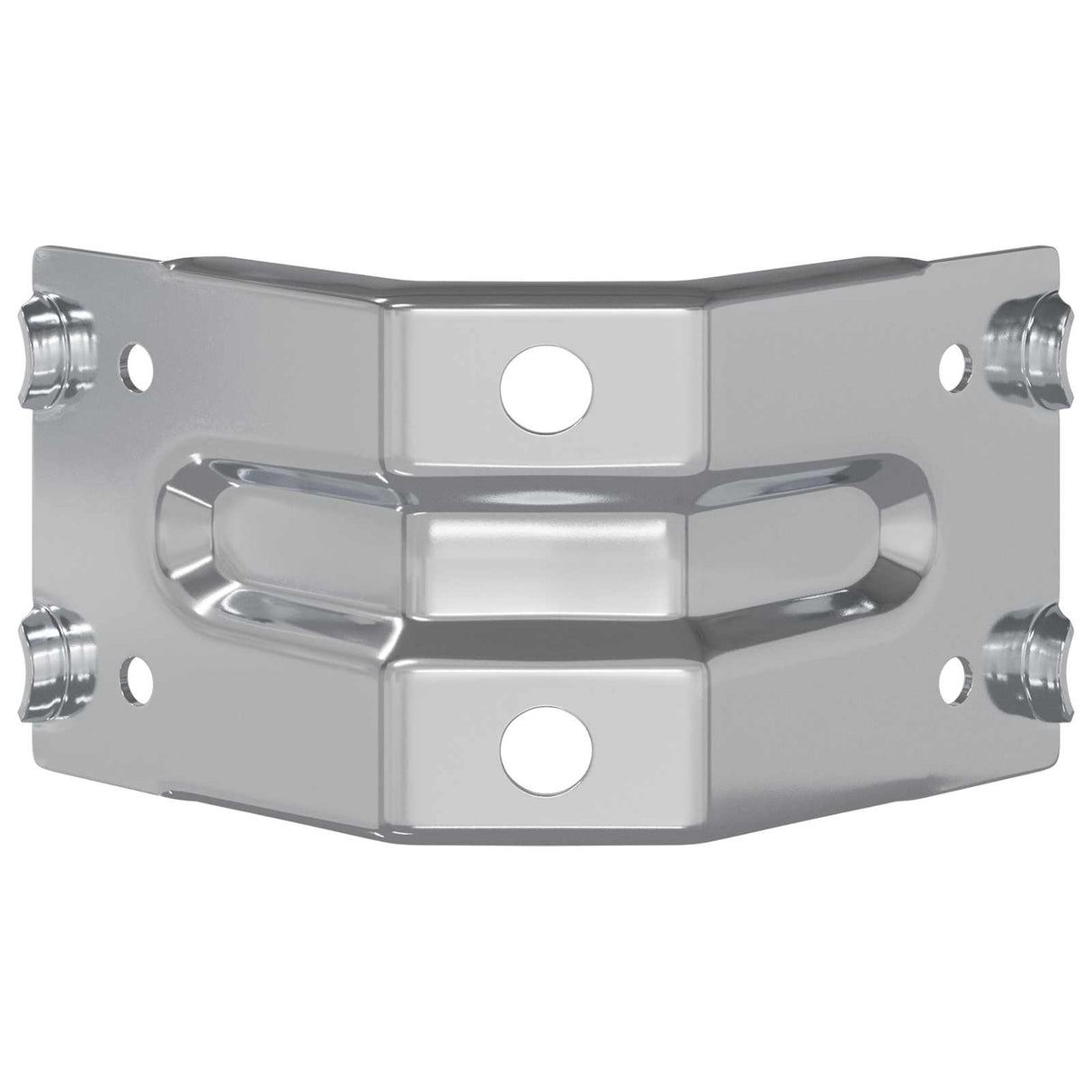 vidaXL Bracket 2 pcs Galvanized 106 x 55 x 1.5mm Steel
