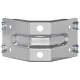 vidaXL Bracket 2 pcs Galvanized 106 x 55 x 1.5mm Steel