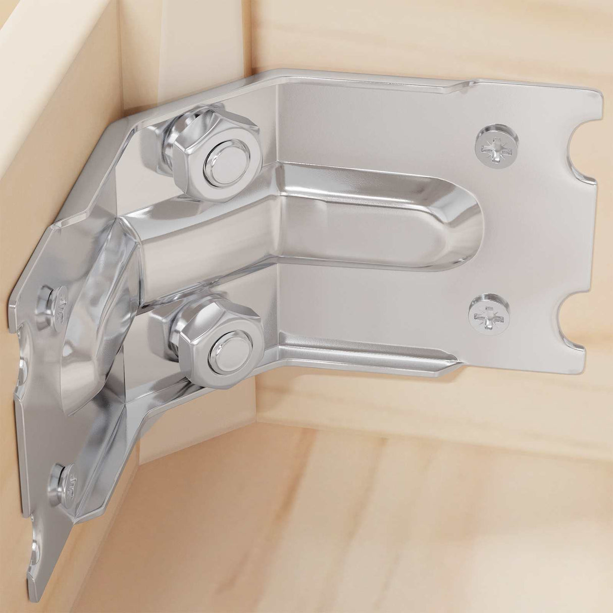 vidaXL Bracket 2 pcs Galvanized 106 x 55 x 1.5mm Steel