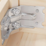 vidaXL Bracket 2 pcs Galvanized 106 x 55 x 1.5mm Steel