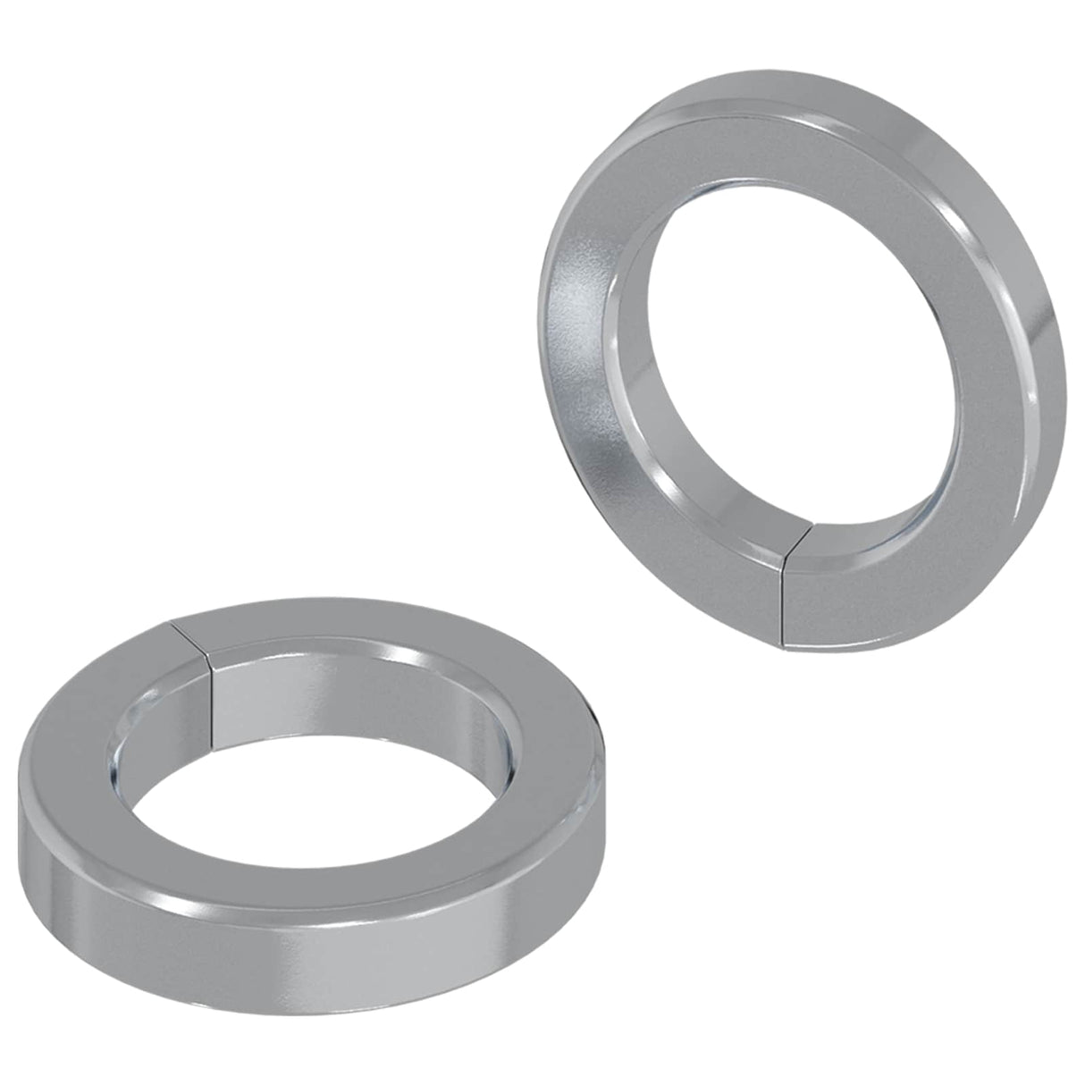vidaXL Veerwasmer 2 pcs Wit 13 x 1 mm IJzer