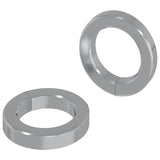 vidaXL Veerwasmer 2 pcs Wit 13 x 1 mm IJzer