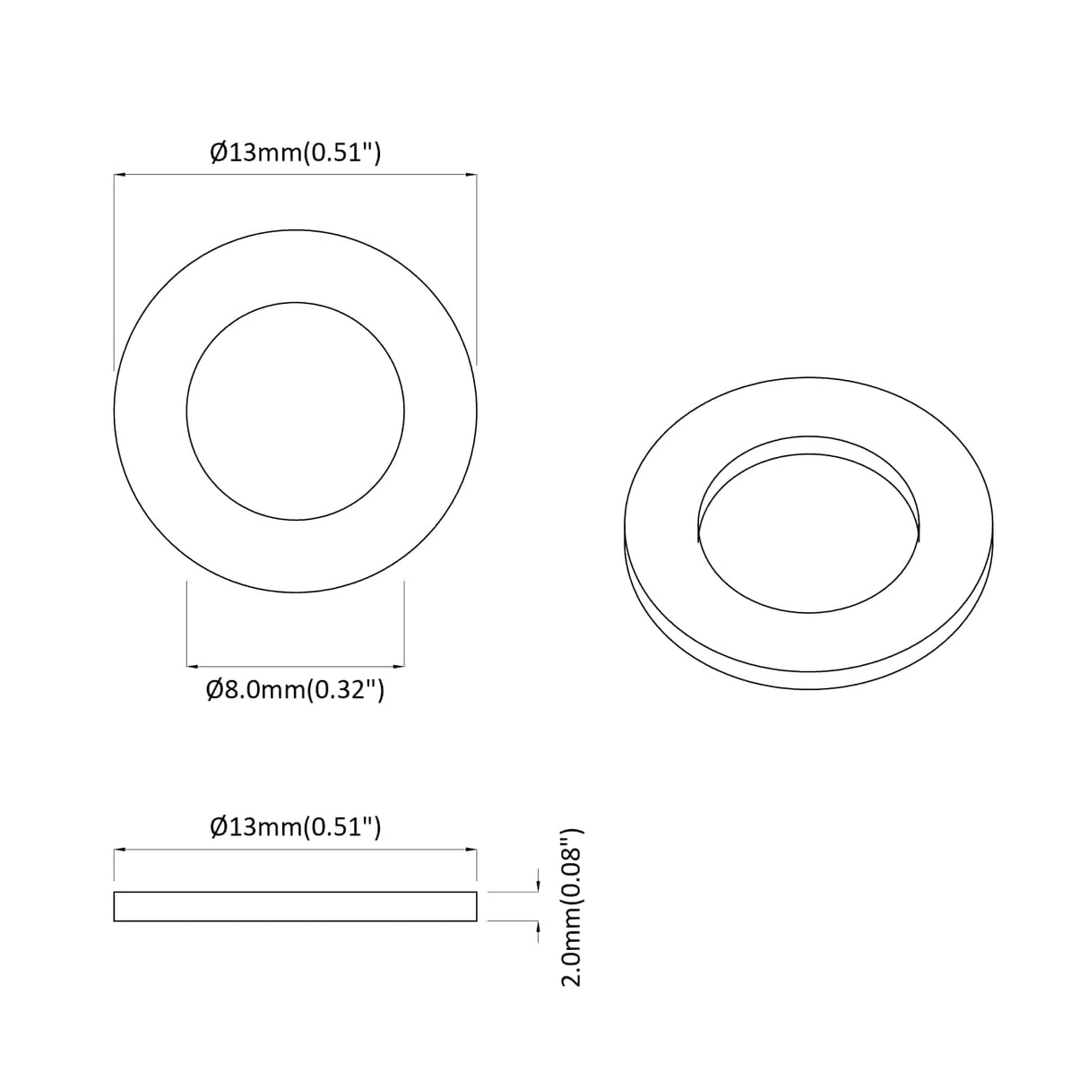 vidaXL Veerwasmer 2 pcs Wit 13 x 1 mm IJzer