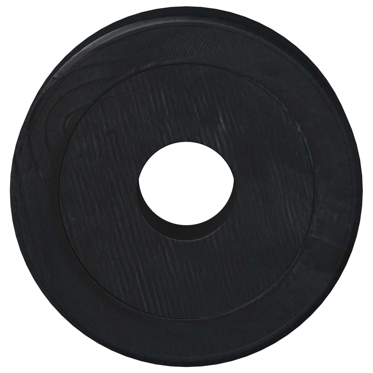 vidaXL geschikt voor Platte Ring 2 pcs Zwart ∅15 x 3 mm PVC Copolymeer