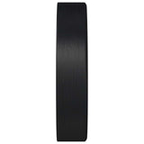 vidaXL geschikt voor Platte Ring 2 pcs Zwart ∅15 x 3 mm PVC Copolymeer