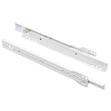 vidaXL Ladegeleider 2 pcs Wit 250 mm Staal