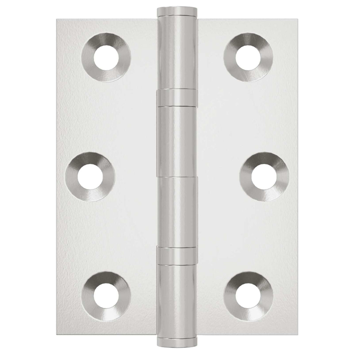 vidaXL Scharnier 2 pcs Zilver 50 x 38 x 1,3 mm Staal