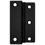 vidaXL Scharnier 2 pcs Zwart 38 x 17 x 60 mm IJzer
