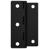 vidaXL Scharnier 2 pcs Zwart 38 x 17 x 60 mm IJzer