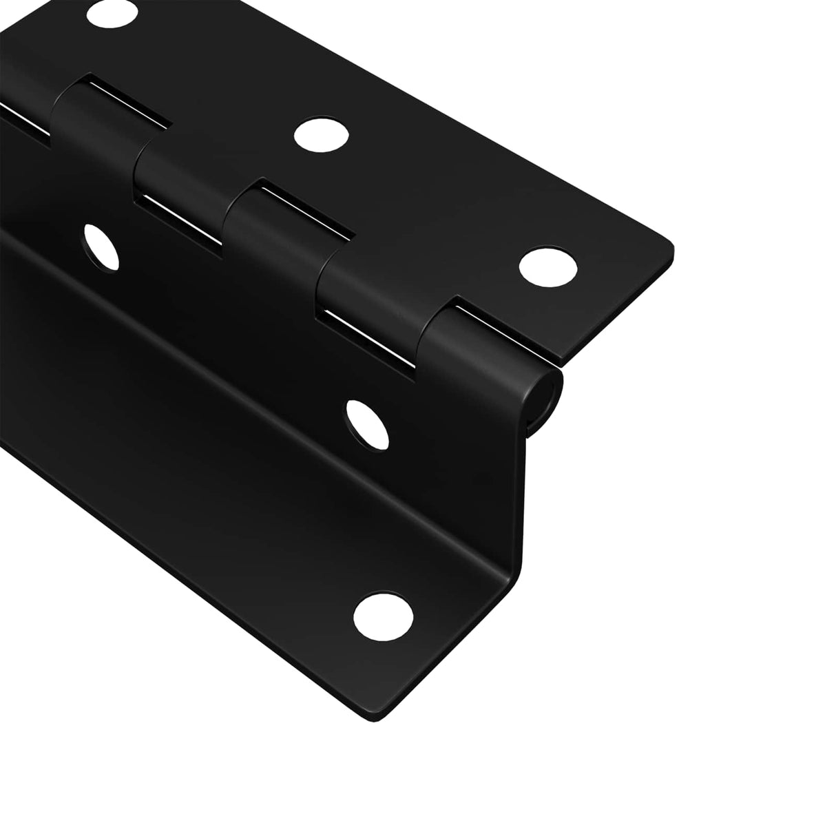 vidaXL Scharnier 2 pcs Zwart 38 x 17 x 60 mm IJzer