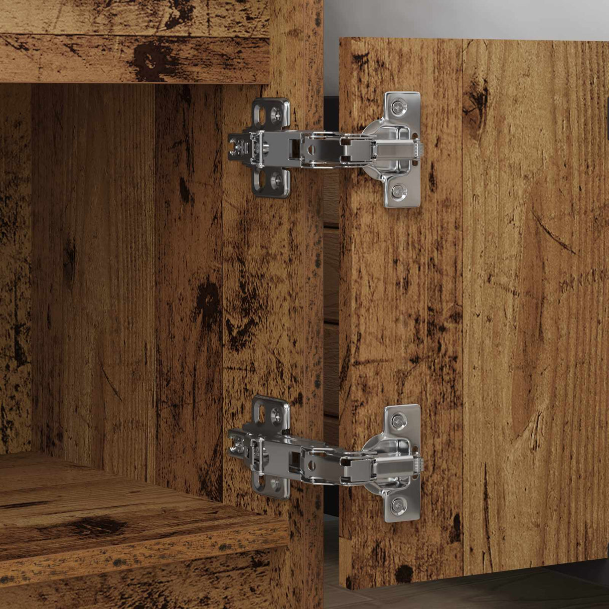 vidaXL Scharnier 2 pcs Nikkel 139 x 64,1 x 10 mm IJzer