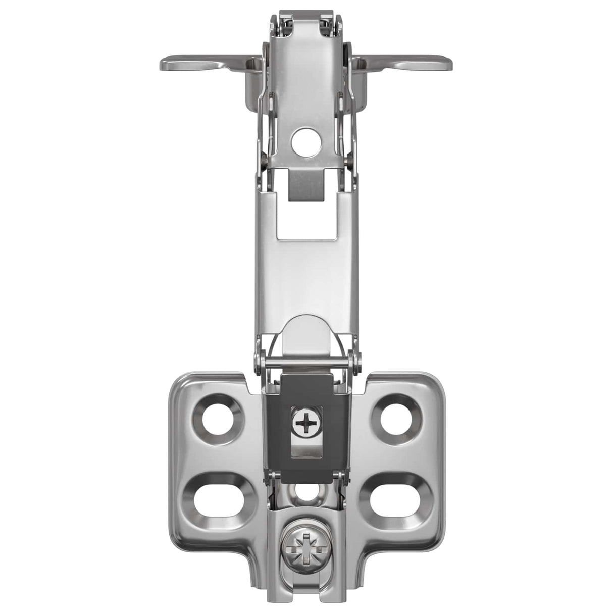 vidaXL Scharnier 2 pcs Nikkel 139 x 64,1 x 10 mm IJzer