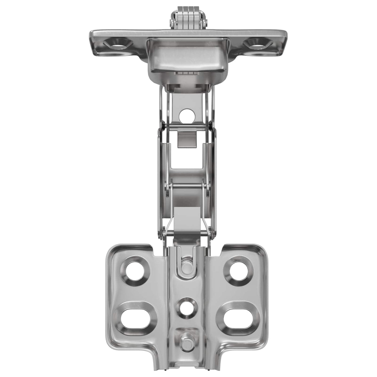 vidaXL Scharnier 2 pcs Nikkel 139 x 64,1 x 10 mm IJzer
