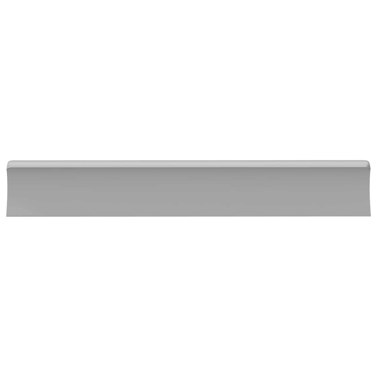 vidaXL Handvat Effen 2 pcs Zilver 105.7 x 7.4 x 15.5 mm Aluminium