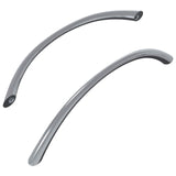 vidaXL Handle 2 pcs Silver 107 x 3.6 x 23 mm Stainless steel