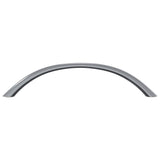 vidaXL Handle 2 pcs Silver 107 x 3.6 x 23 mm Stainless steel