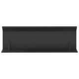 vidaXL Handle 2 pcs Black 120 x 39.6 x 17 mm Aluminium