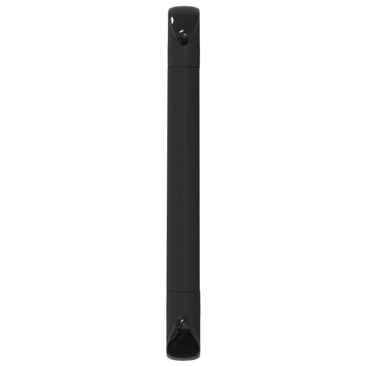 vidaXL Handvat Effen 2 pcs Zwart 380 x 34 x 85 mm Aluminium en PP