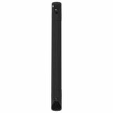 vidaXL Handvat Effen 2 pcs Zwart 380 x 34 x 85 mm Aluminium en PP