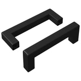 vidaXL Meubel Handvat 530 pcs Zwart 105 x 12 x 36 mm IJzer