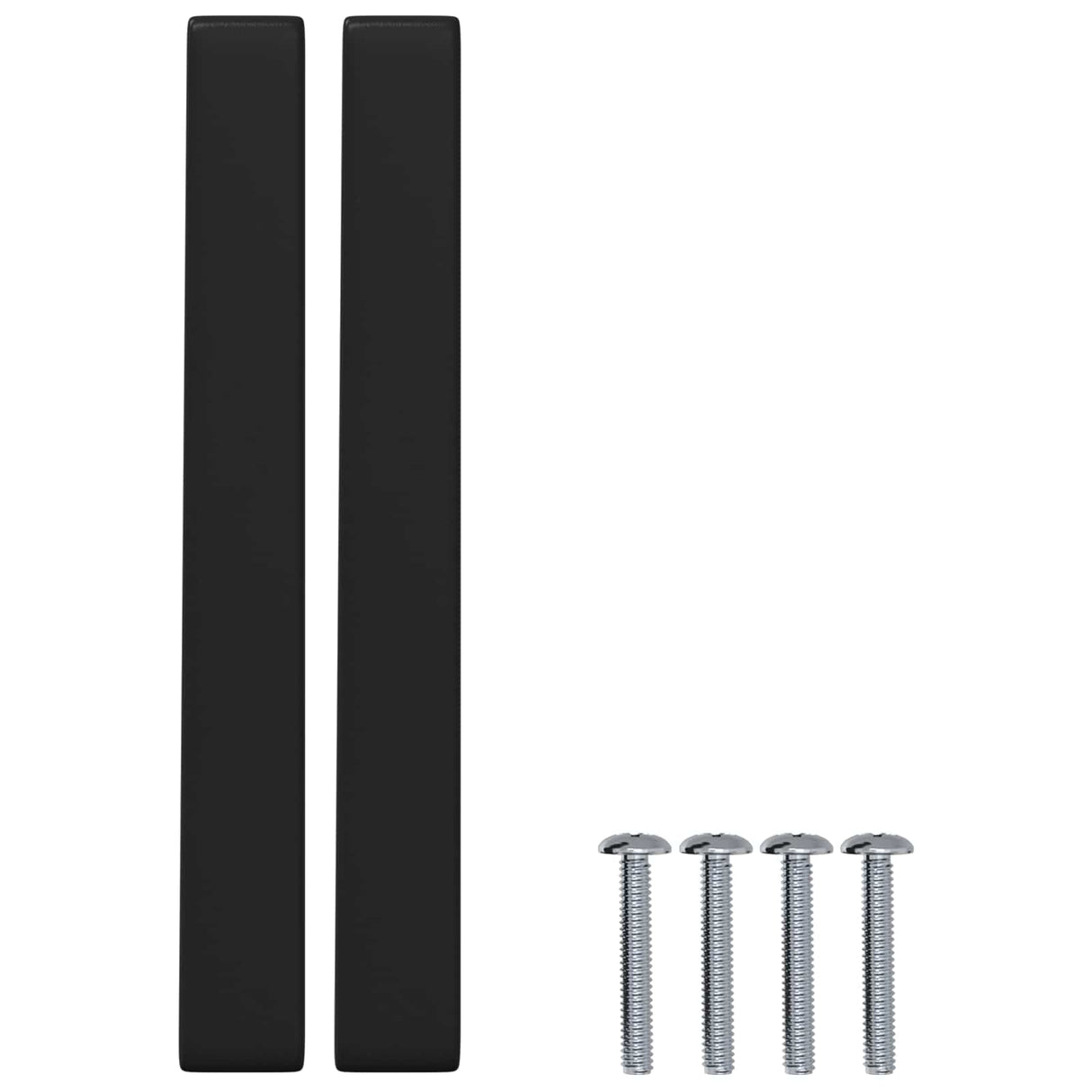 vidaXL Meubel Handvat 530 pcs Zwart 105 x 12 x 36 mm IJzer