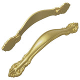 vidaXL Handvat 2 pcs Goud 143 x 19,2 x 20 mm Zink Legering