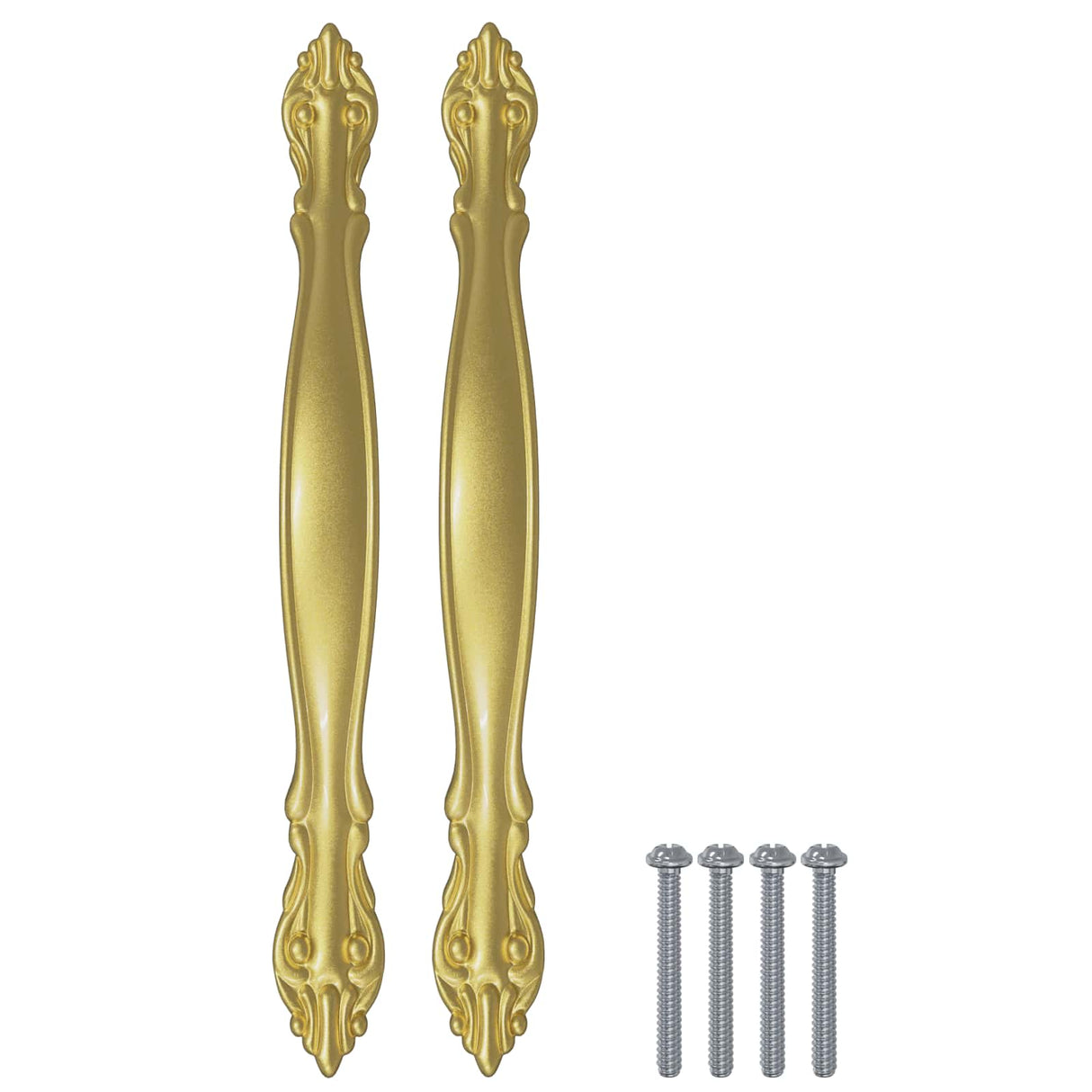 vidaXL Handvat 2 pcs Goud 143 x 19,2 x 20 mm Zink Legering