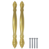 vidaXL Handvat 2 pcs Goud 143 x 19,2 x 20 mm Zink Legering