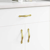 vidaXL Handvat 2 pcs Goud 143 x 19,2 x 20 mm Zink Legering