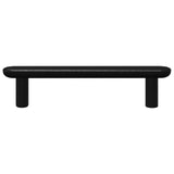 vidaXL Kast Handvat 2 pcs Zwart 121 x 16,6 x 28,3 mm IJzer