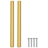 vidaXL Kast Handvat 2 pcs Goud 150 mm Roestvrij staal