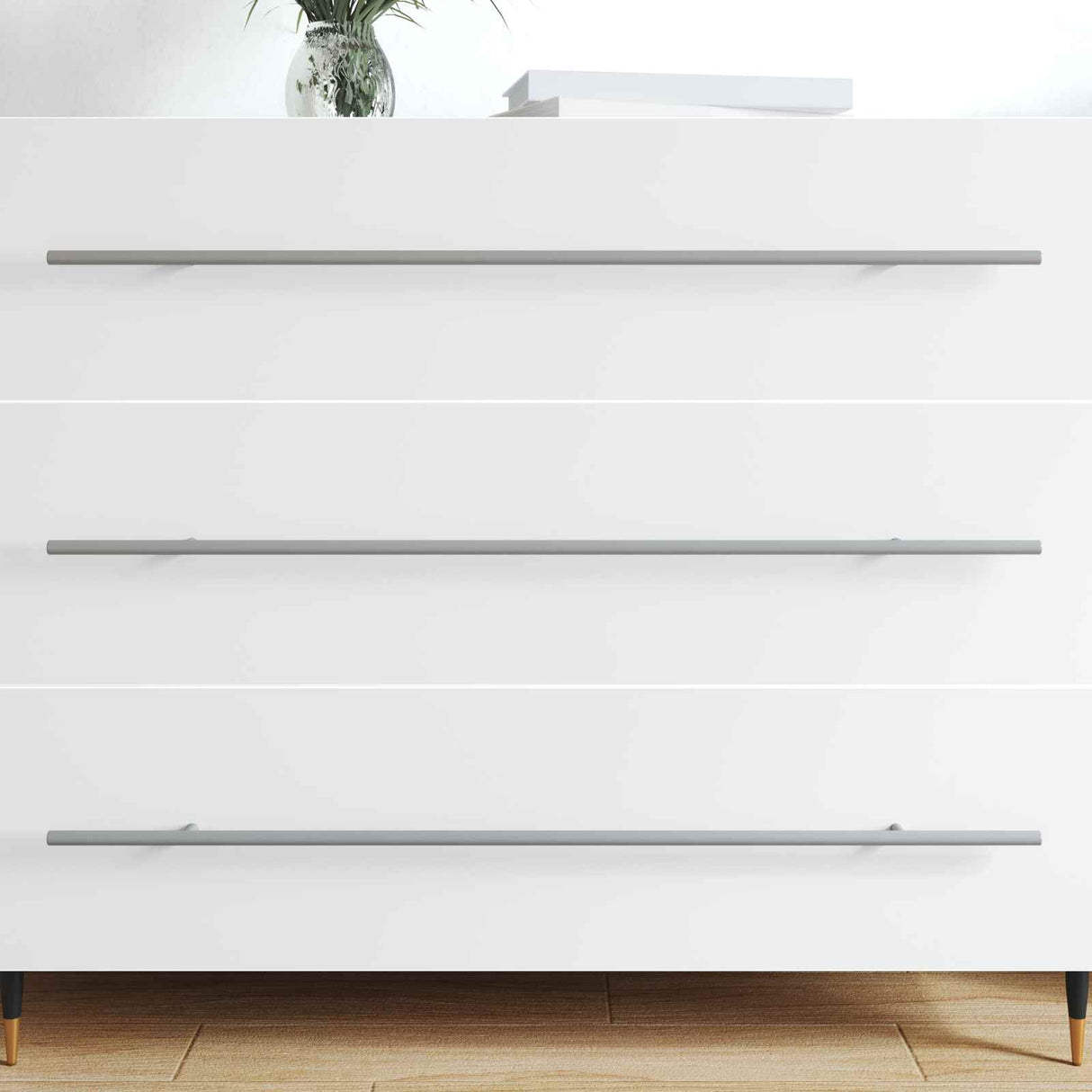 vidaXL Cabinet Handle 2 pcs Silver 800 mm Stainless steel