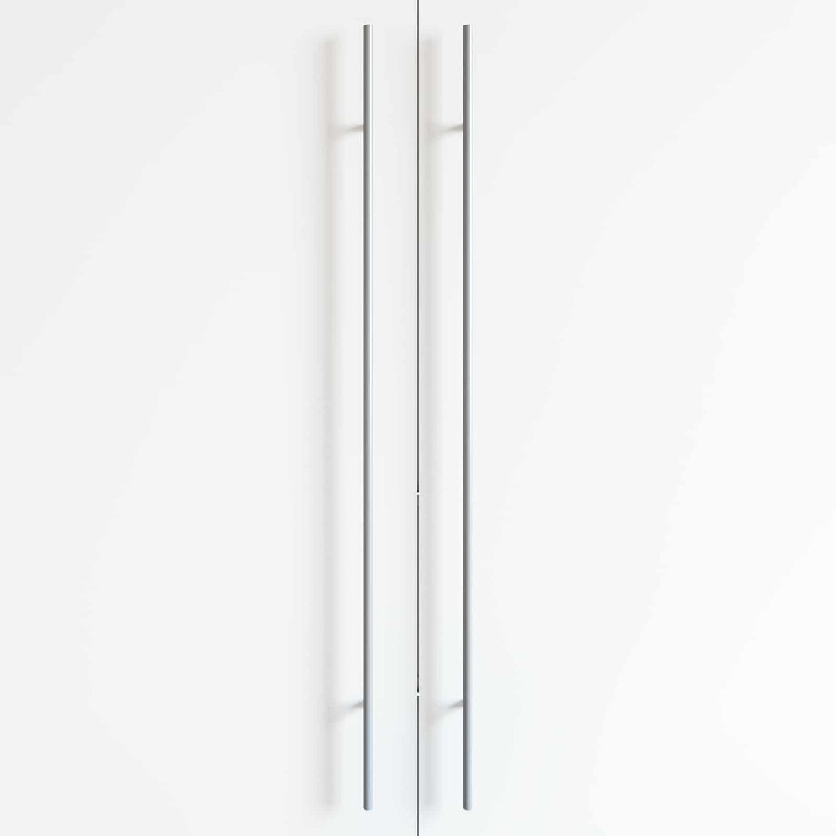 vidaXL Cabinet Handle 2 pcs Silver 900 mm Stainless steel