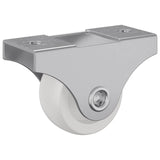 vidaXL Caster 2 pcs Wit 42 x 11,5 x 29 mm IJzer