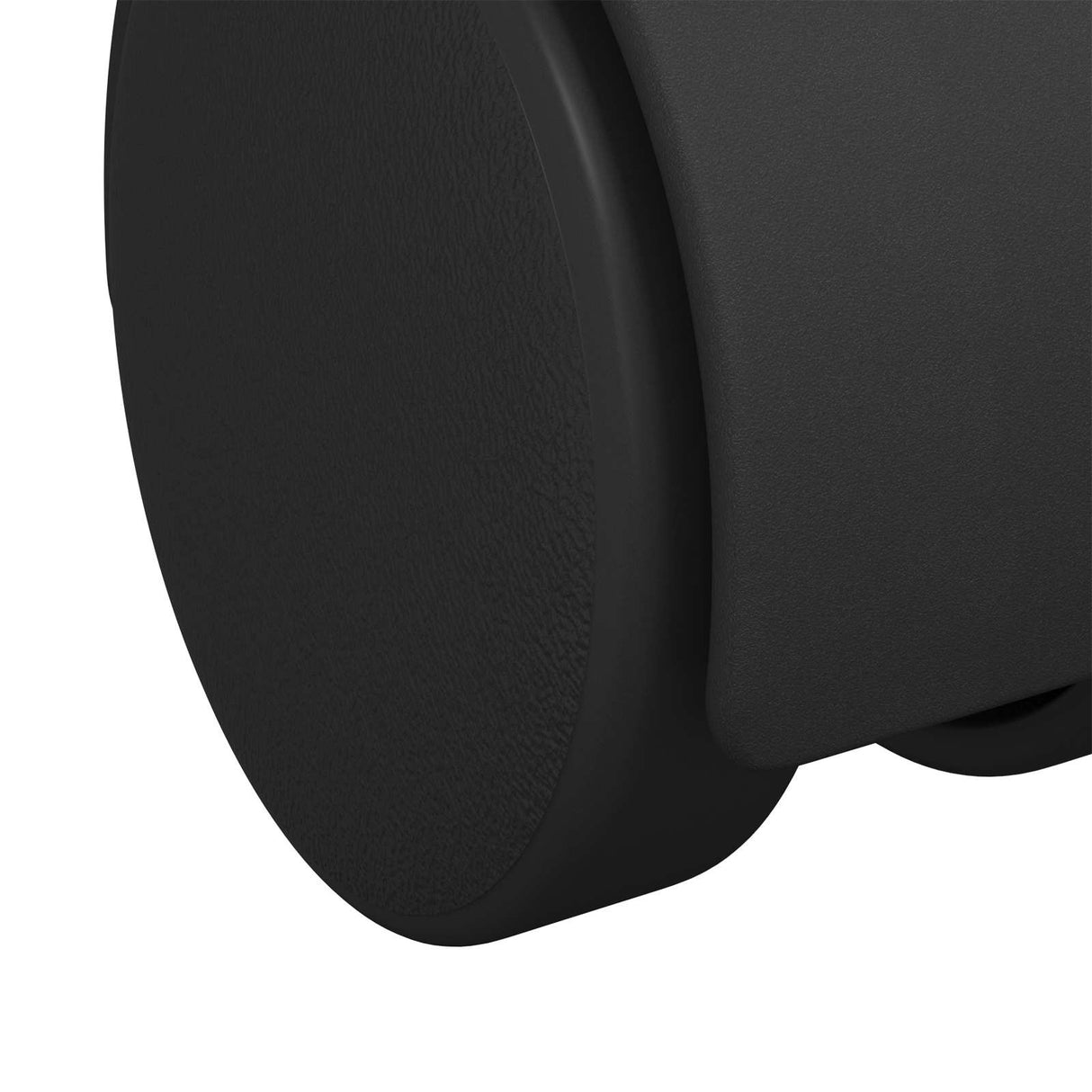 vidaXL Zwenkwiel 2 pcs Zwart 39,5 x 39,5 x 37,8 mm Ijzer en PP